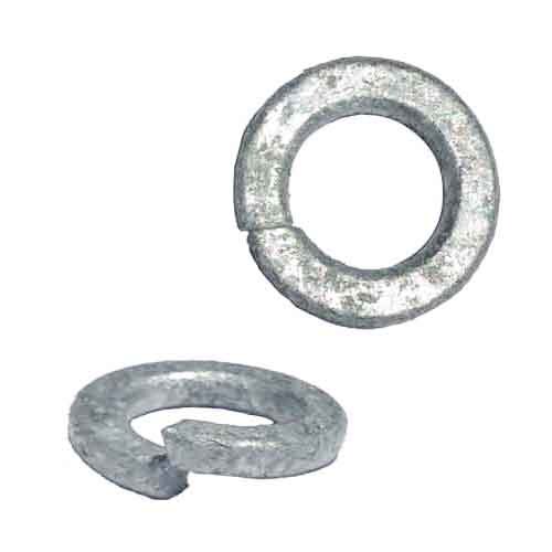 SLW38G 3/8" Regular Split Lock Washer, HDG